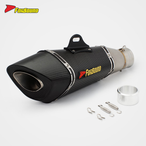 Auspuff schalldämpfer 51mm - schalldämpfer,